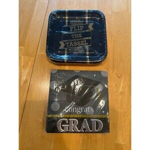 Graduation napkins and plates